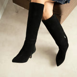 Icon scamosciato, nero