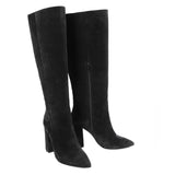 Linda scamosciato, nero