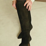 Icon scamosciato, nero