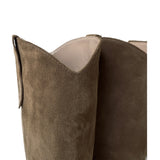 Ambrosia scamosciato, taupe