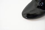 Lux, black - wide calf boots, large fit boots, calf fitting boots, narrow calf boots