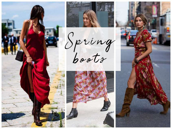 The 8 Best Ways to Pair Boots With Dresses This Spring